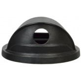 WITT Standard Series Hood Lid with Two Hole Openings for 55 Gallon Recycling Receptacles
